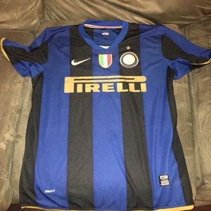 Zlatan Ibrahimovic  Milan  Men's Soccer Jersey - M